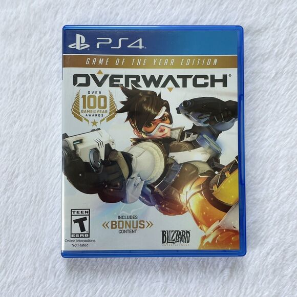 Overwatch: Game of the Year Edition PS4 2017 Bonus Content Play Station 4 Game - Picture 1 of 5